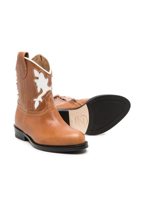 Western boots with embroidery GALLUCCI KIDS | J30080AMAGZB174